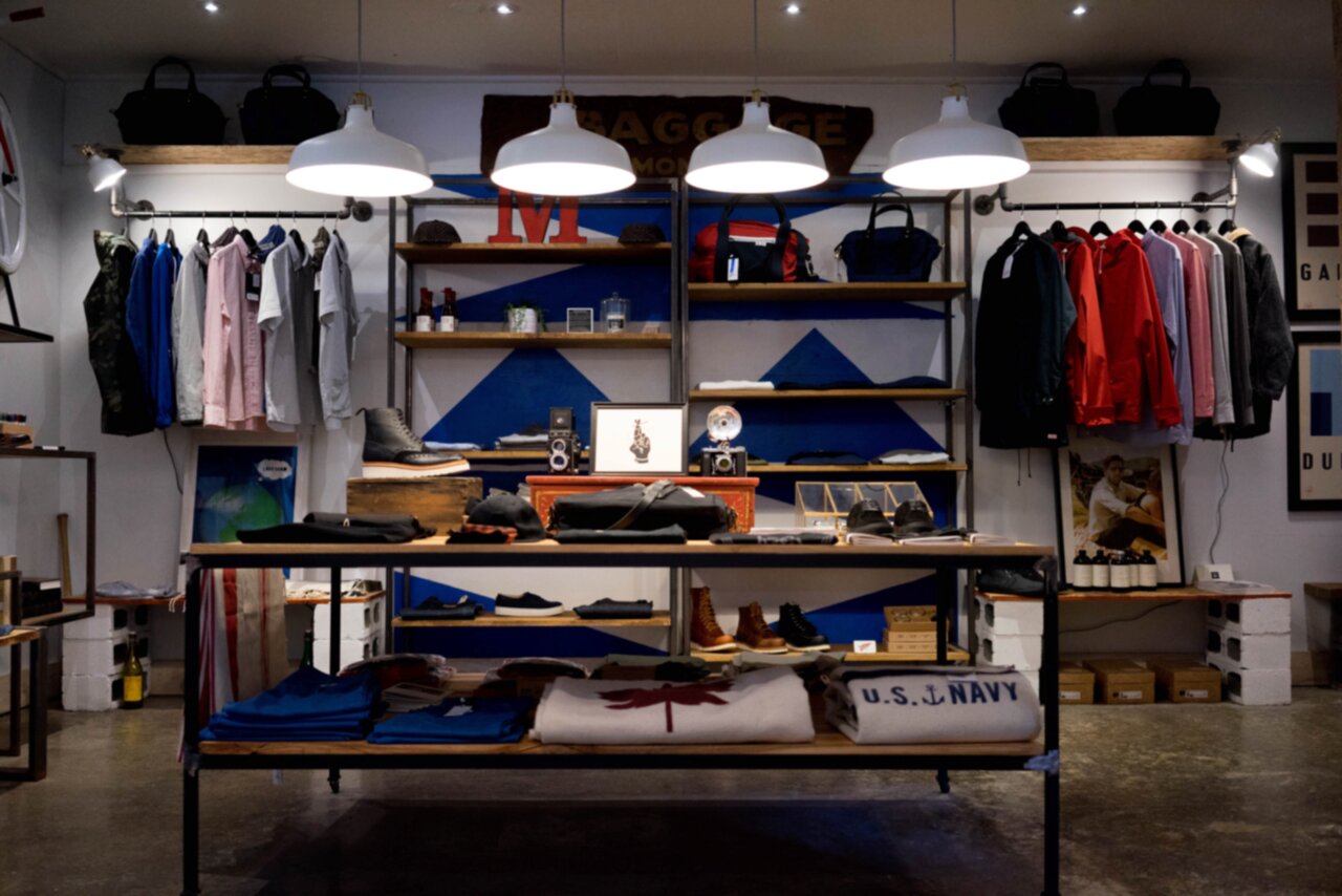 a clothes shop